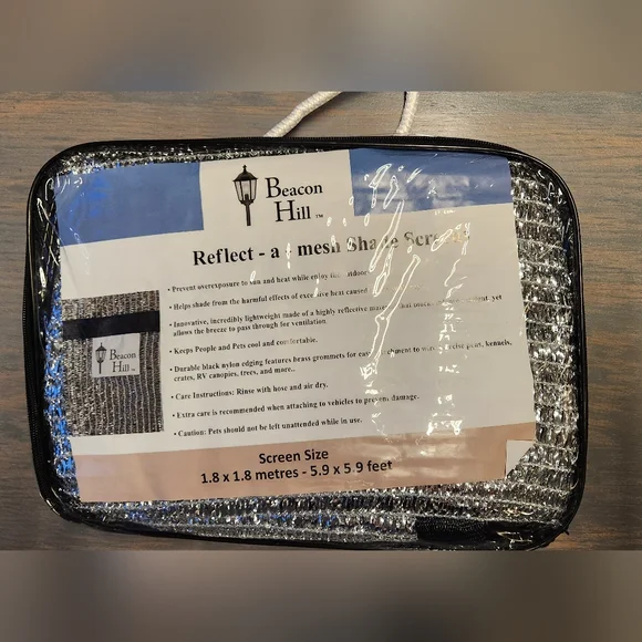 Reflective Mesh Shade Screen - Picture 3 of 6